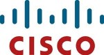 Bar chart bars above the word Cisco