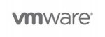 the V and M is a darker grey than the remaining letters in the word VMware